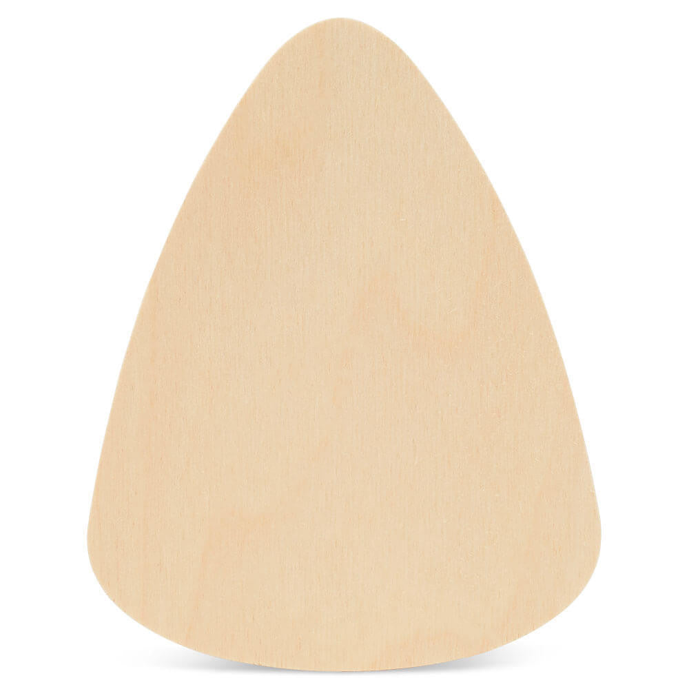 Woodpeckers Crafts Wood Candy Corn Cutout Mini, 6" x 4.75"