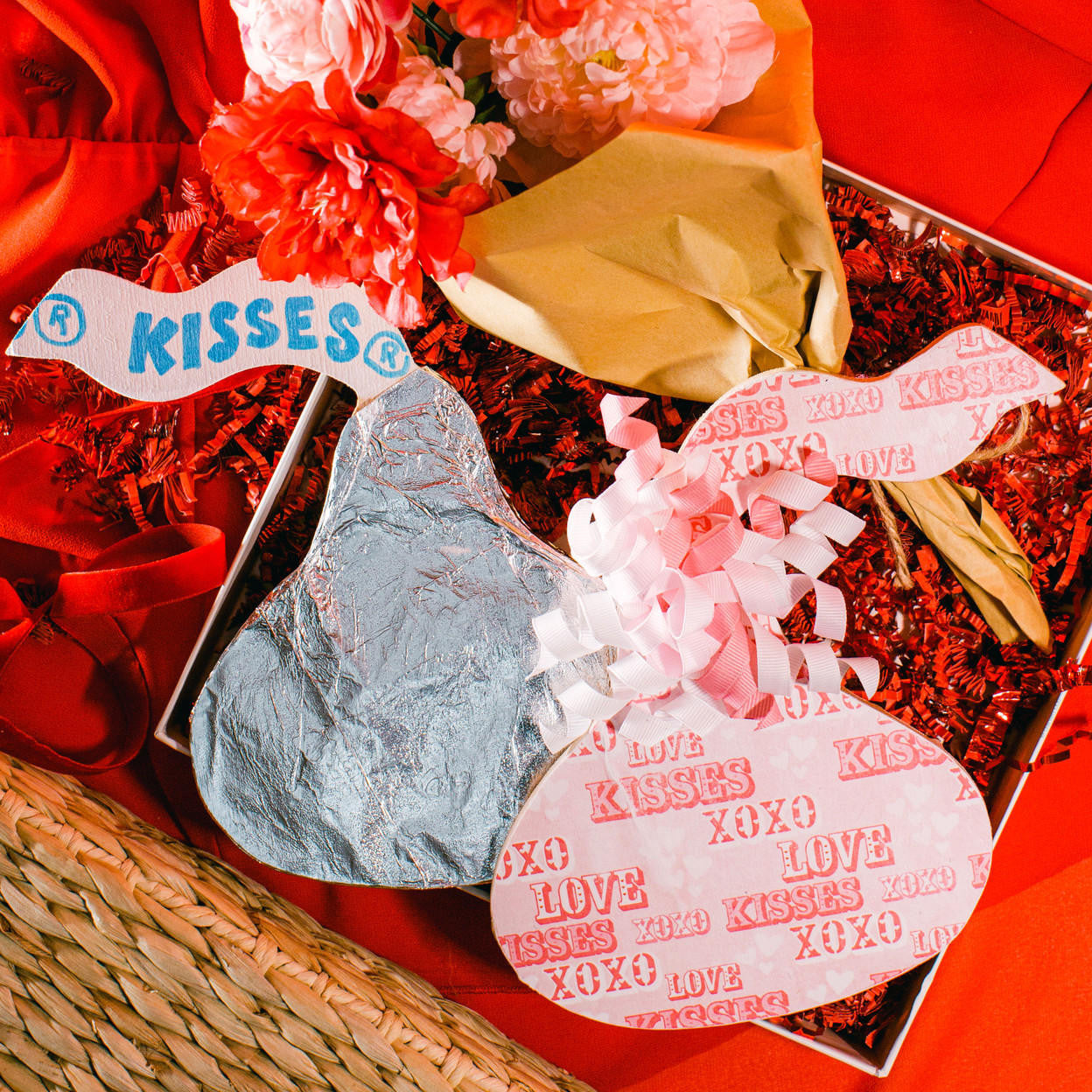 Woodpeckers Crafts Wood Chocolate Kiss Medium Cutout, 8" x 8"