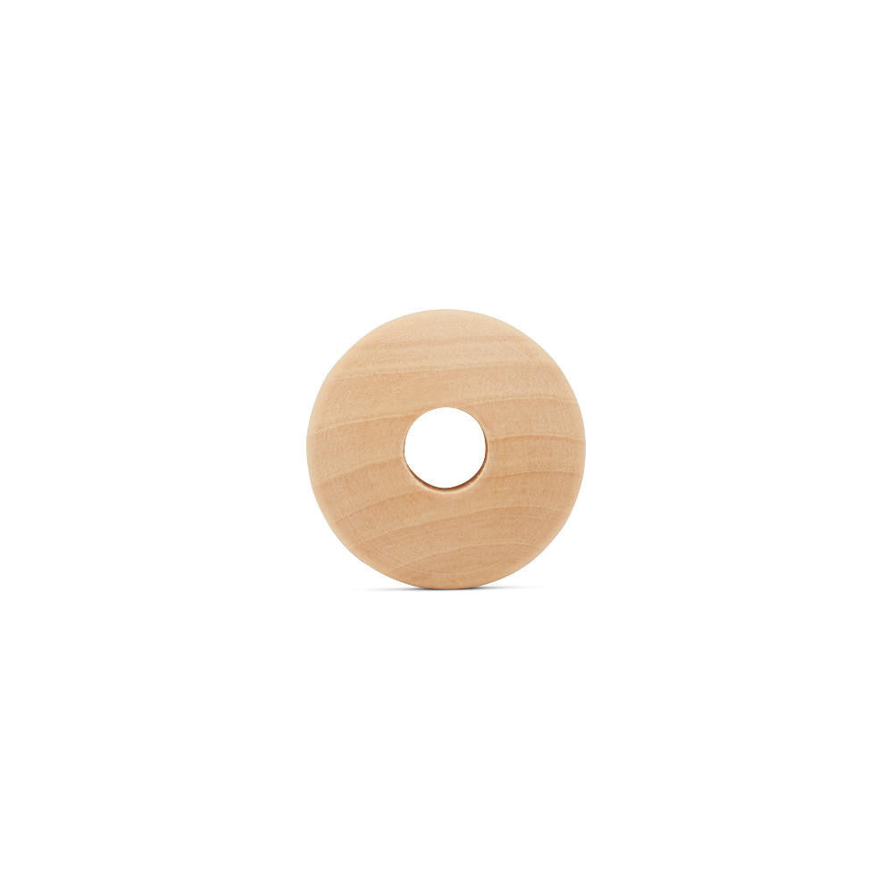 Woodpeckers Crafts Wood Disc Bead, 1¼ ”