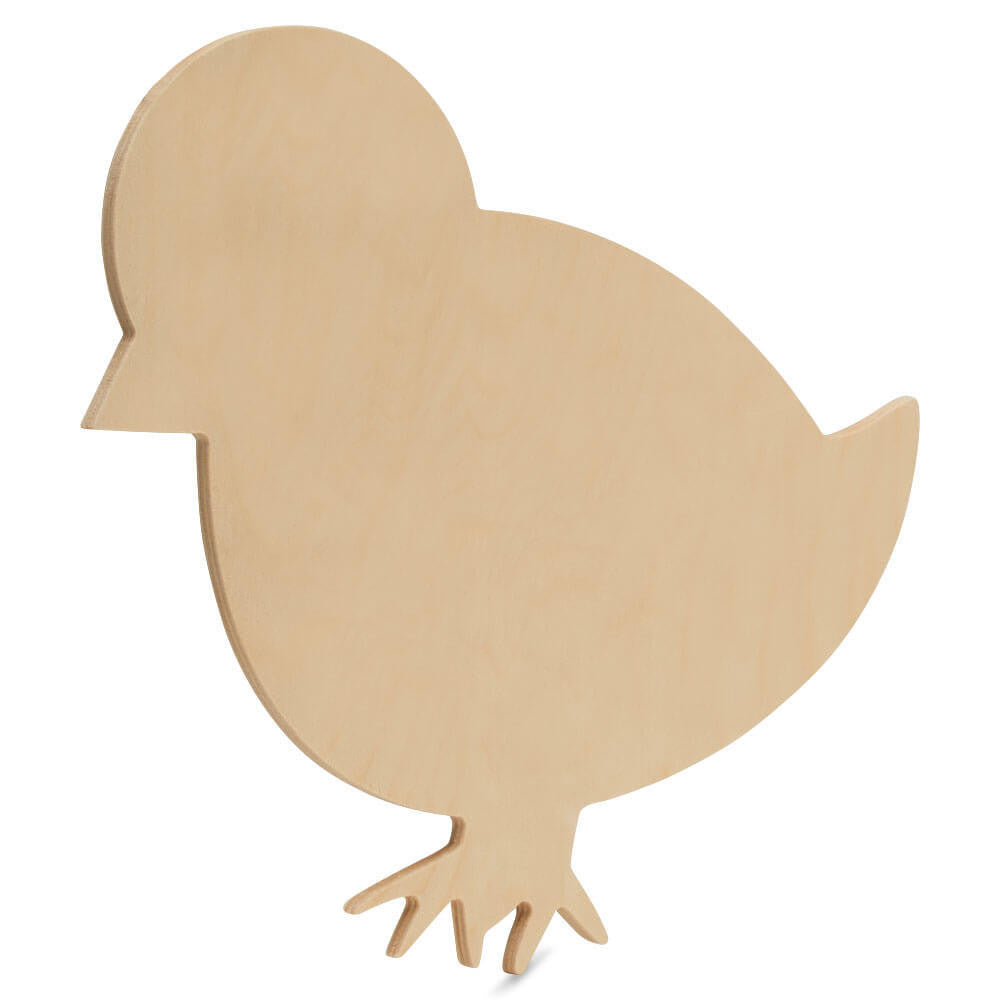 Woodpeckers Crafts Wood Easter Bird Cutout Large, 12" x 10"
