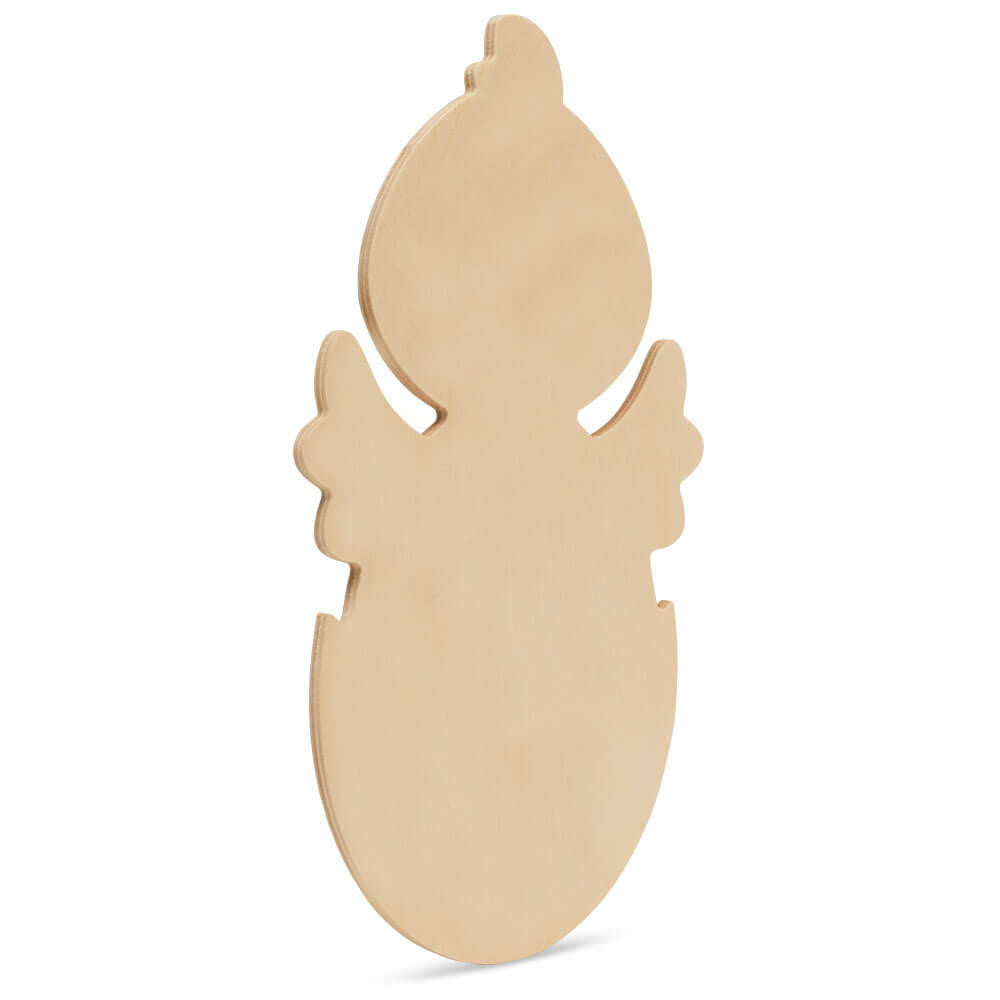 Woodpeckers Crafts Wood Easter Chick In Egg Cutout Large, 12" x 6"