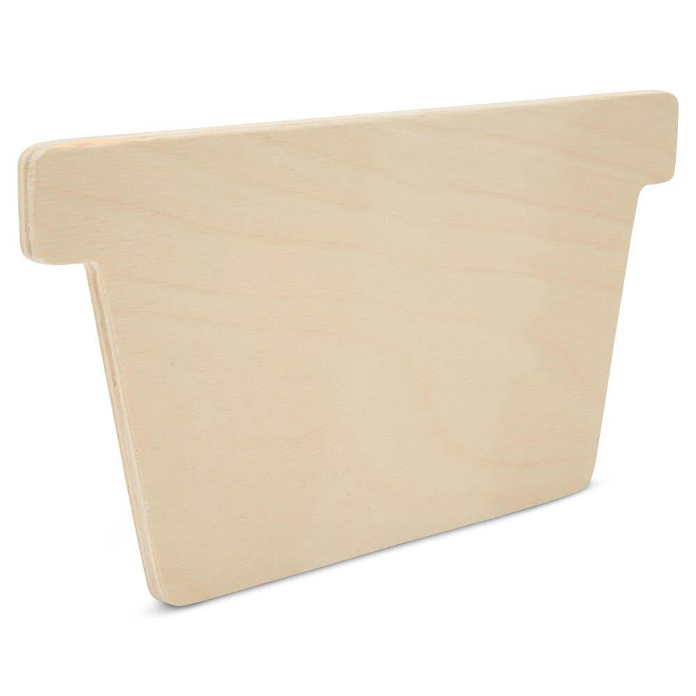 Wood Flower Pot Cutout, 10"