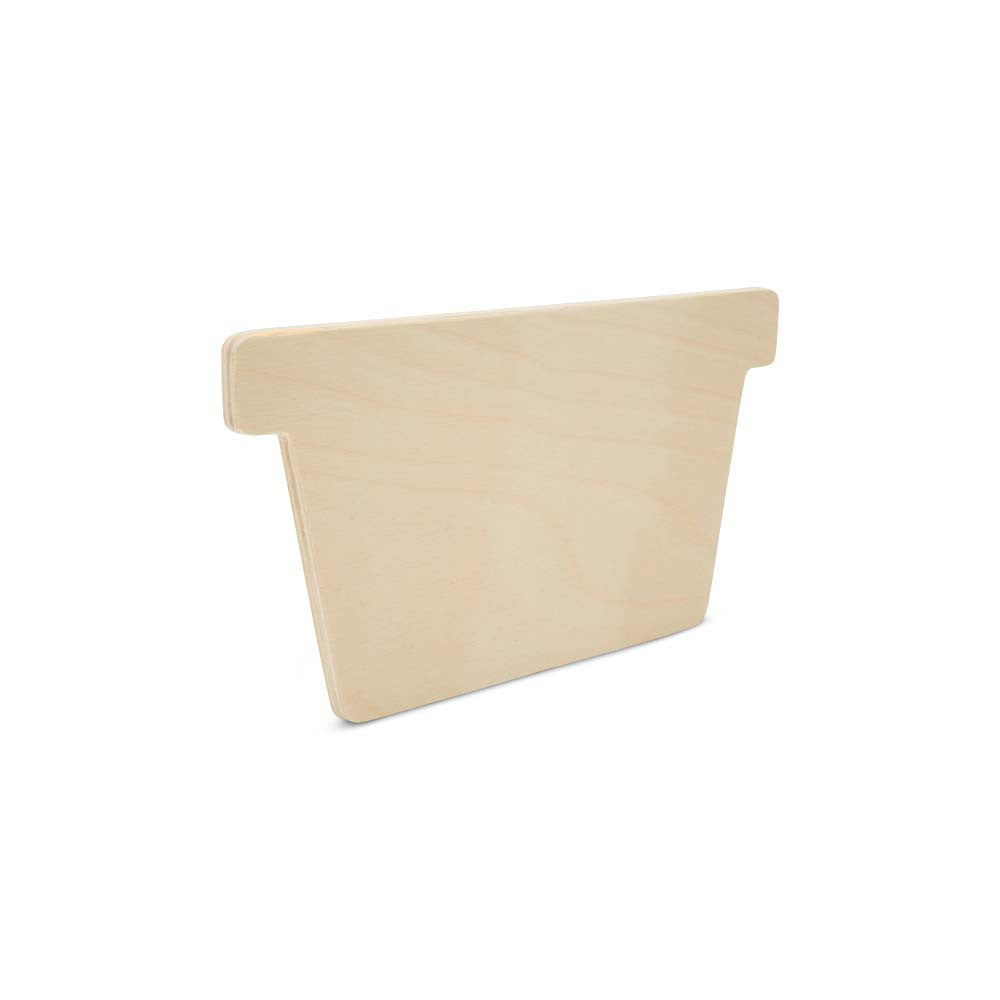 Wood Flower Pot Cutout, 8"