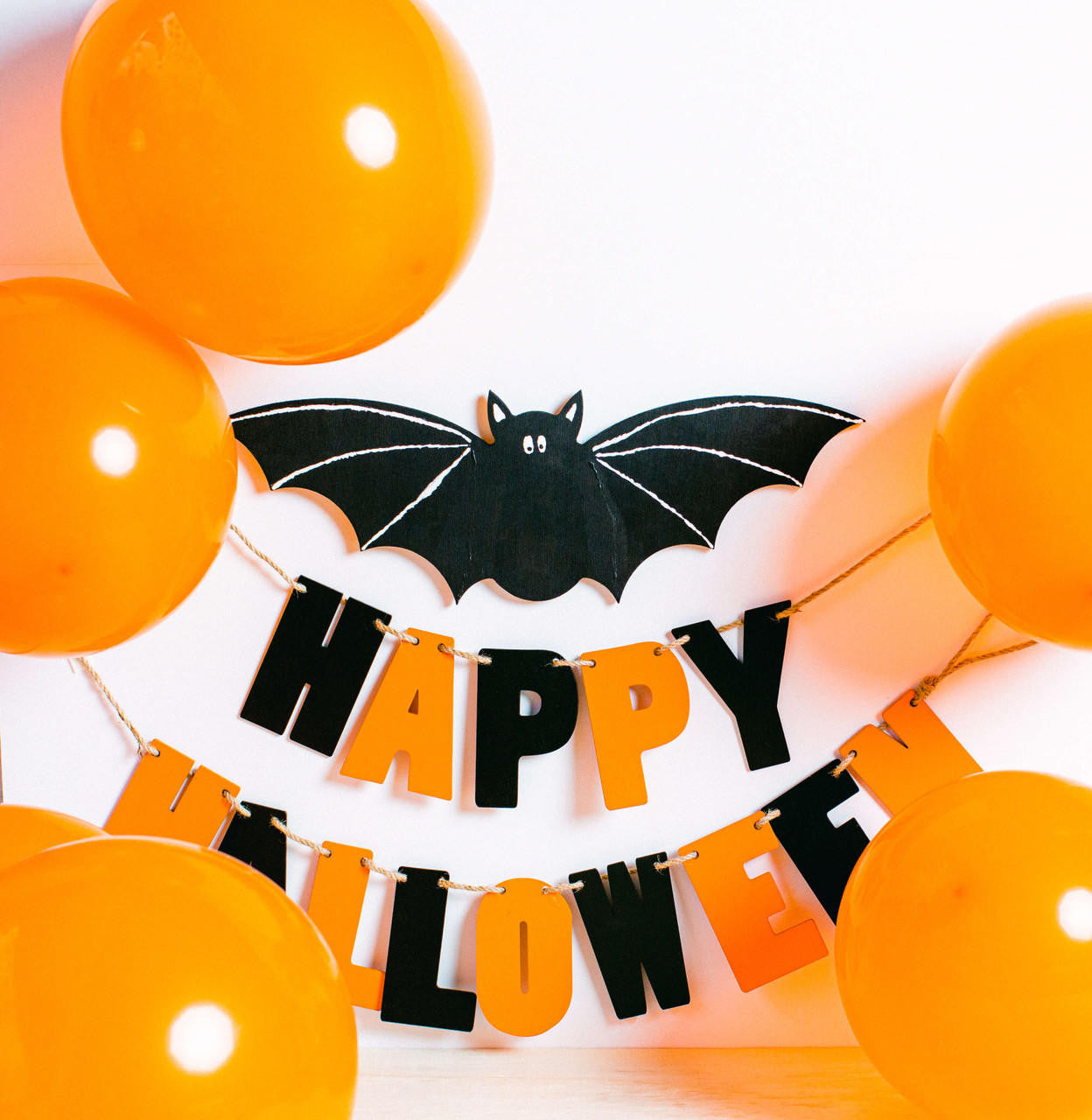 Wood Halloween Bat Cutout, Large 16" x 5.25"