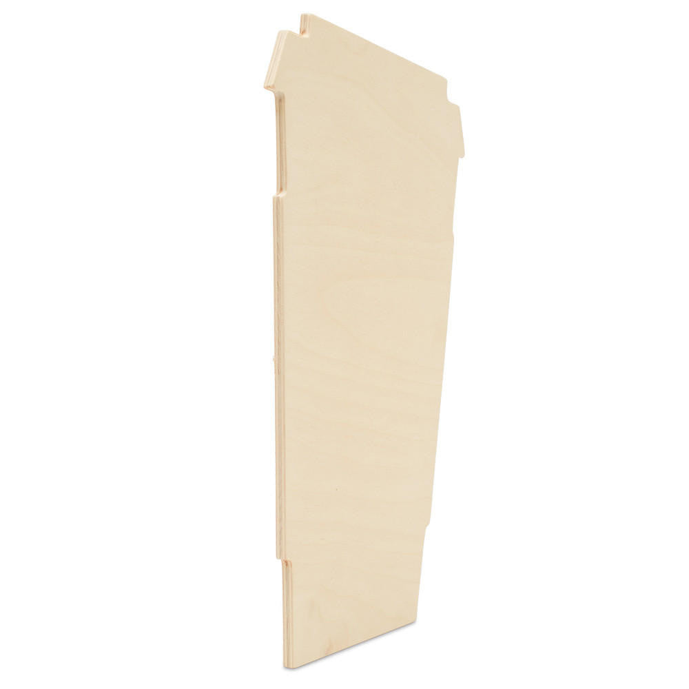 Wood Latte Cup Cutout, 12"