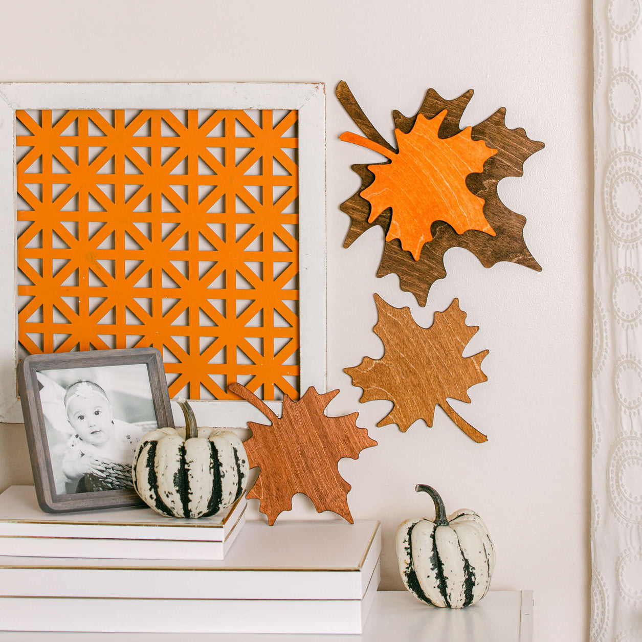 Woodpeckers Crafts Wood Maple Leaf Cutout Small, 8" x 6"