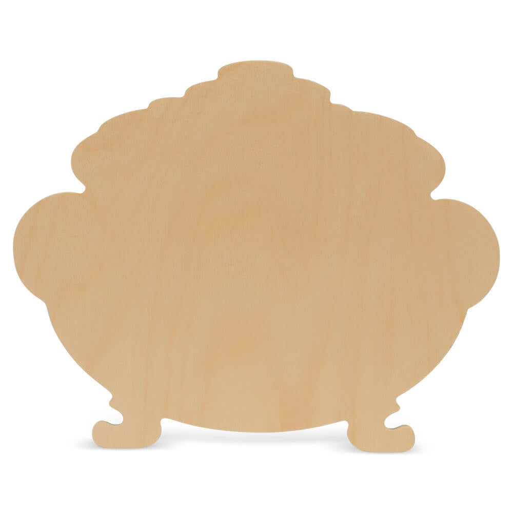 Woodpeckers Crafts Wood Pot Of Gold Cutout Large, 12" x 9.5"
