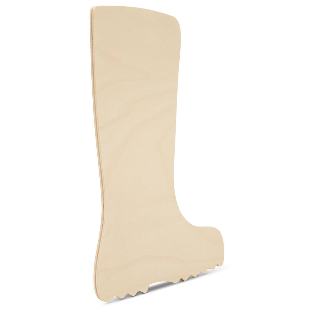 Woodpeckers Crafts Wood Rain Boot Cutout, 12”