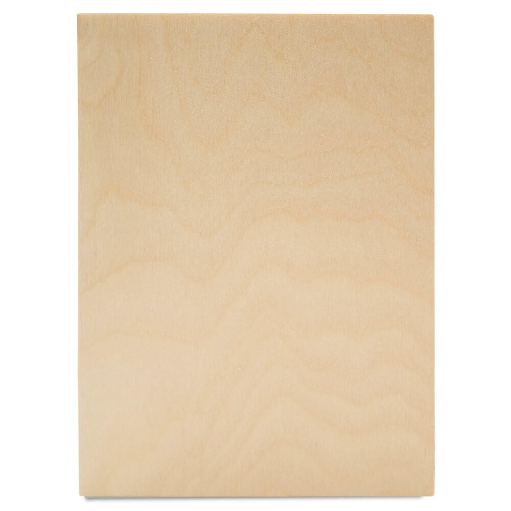 Woodpeckers Crafts Wood Rectangle Cutout, 5" x 7", 1/8" Thick