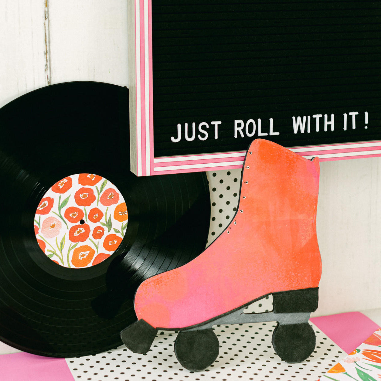 Woodpeckers Crafts Wood Roller Skate Cutout, 12”