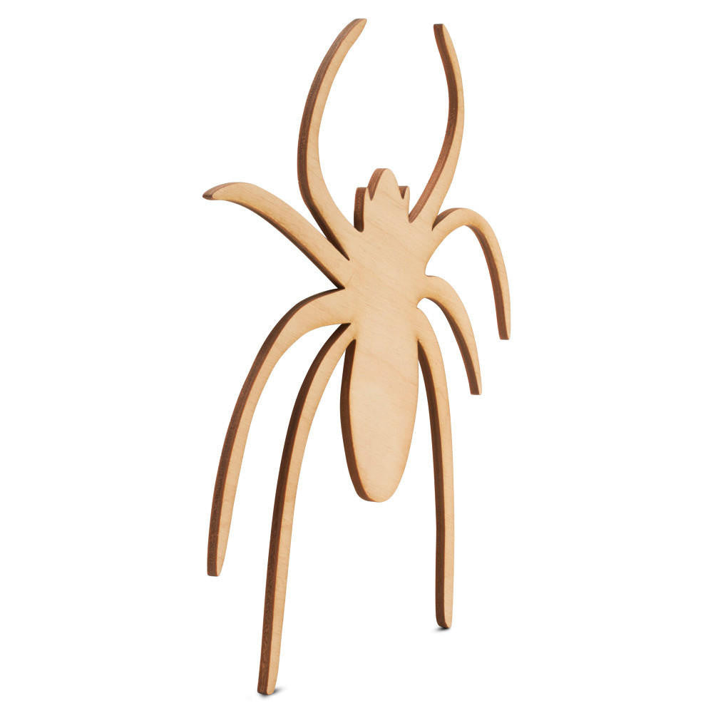 Woodpeckers Crafts Wood Spider Cutout, 8”