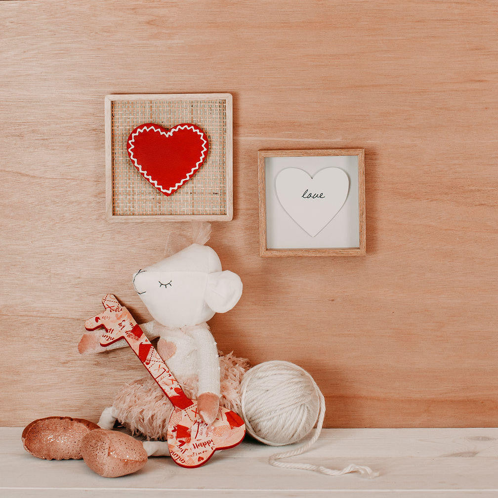 Woodpeckers Crafts Wood Valentine Key Medium Cutout, 8" x 2.5"