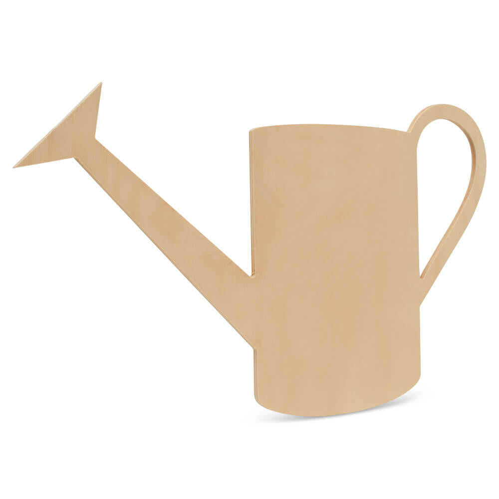 Woodpeckers Crafts Wood Watering Can Cutout Extra Large, 18" x 13.25"