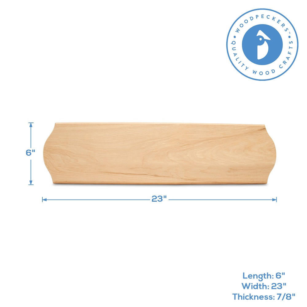 Woodpeckers Crafts Wooden Door Plaque, 23”