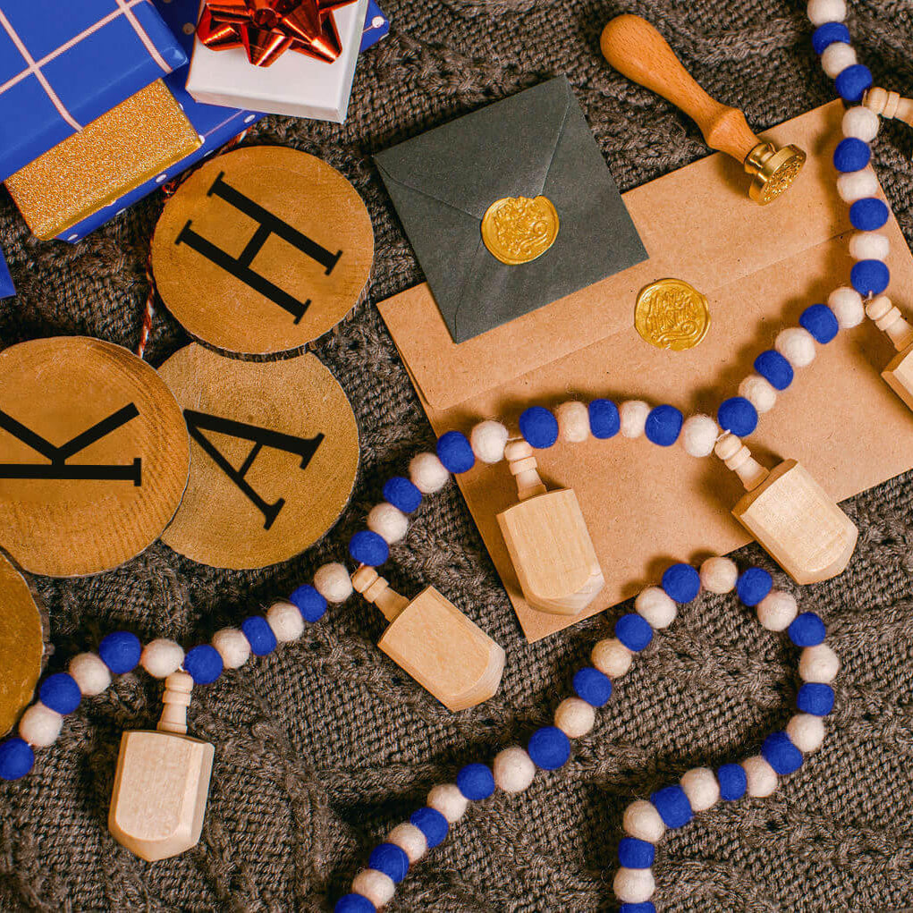 Woodpeckers Crafts Wooden Dreidel