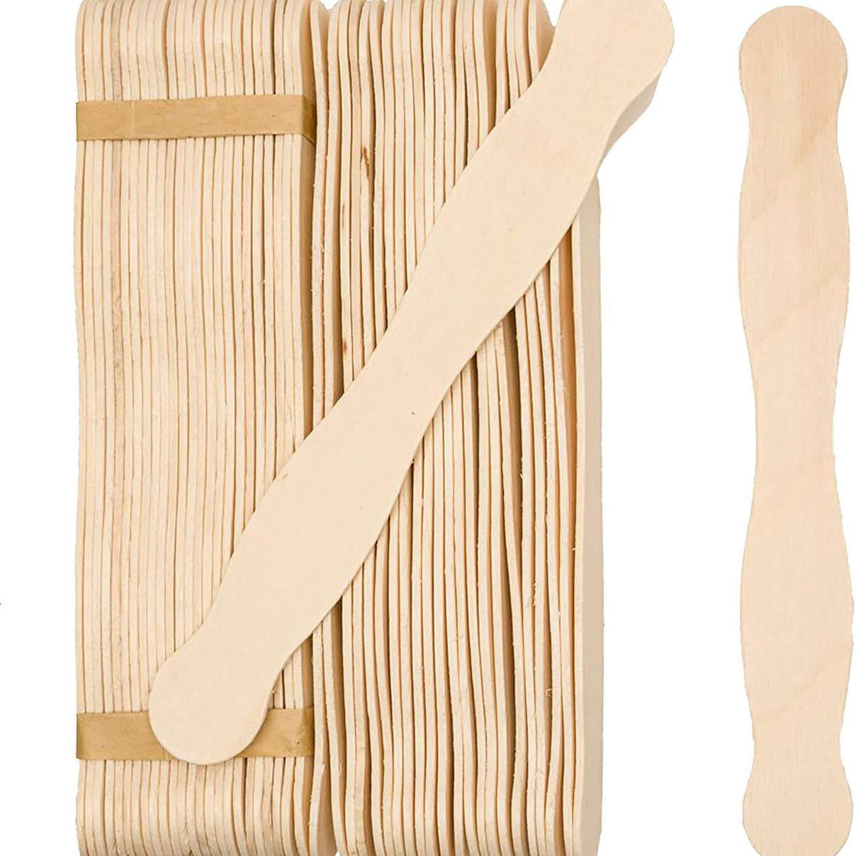 Woodpeckers Crafts Wooden Fan Handles