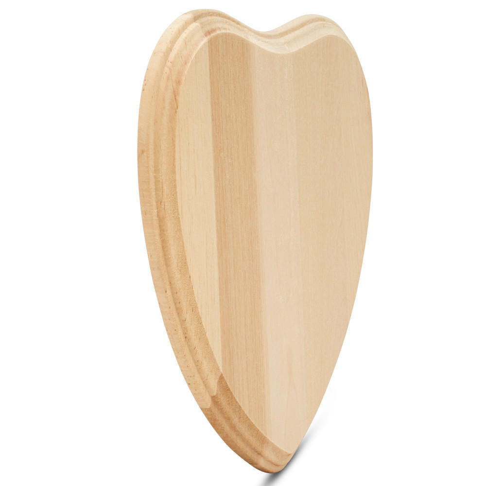 Woodpeckers Crafts Wooden Heart Plaque 7”