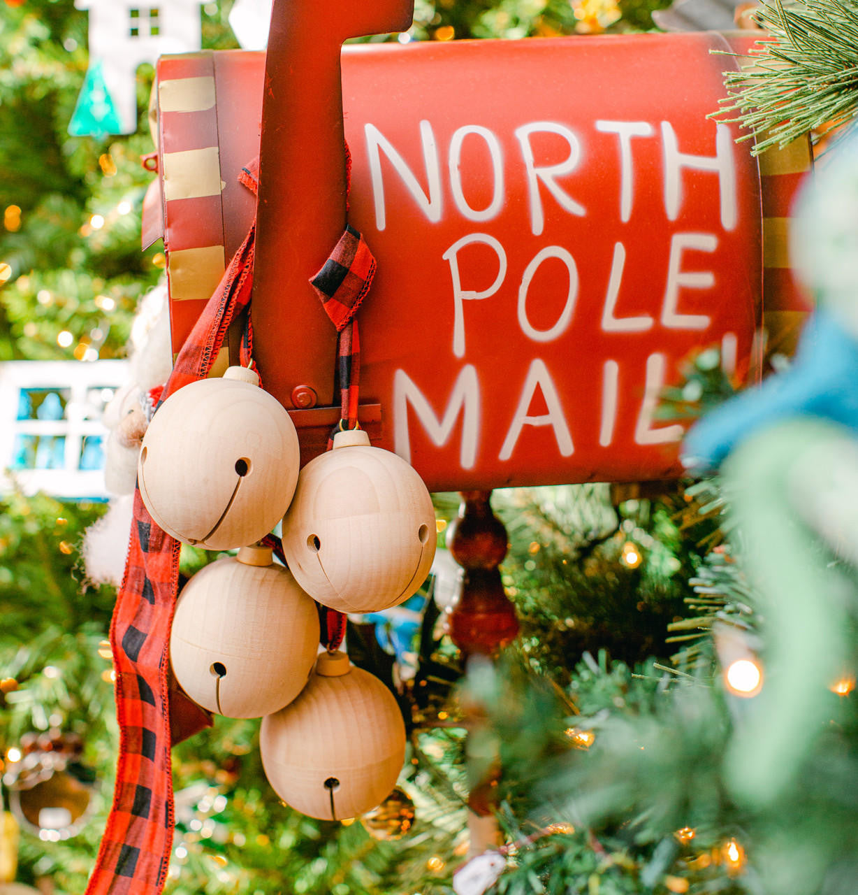 Wooden Jingle Bell, 3"