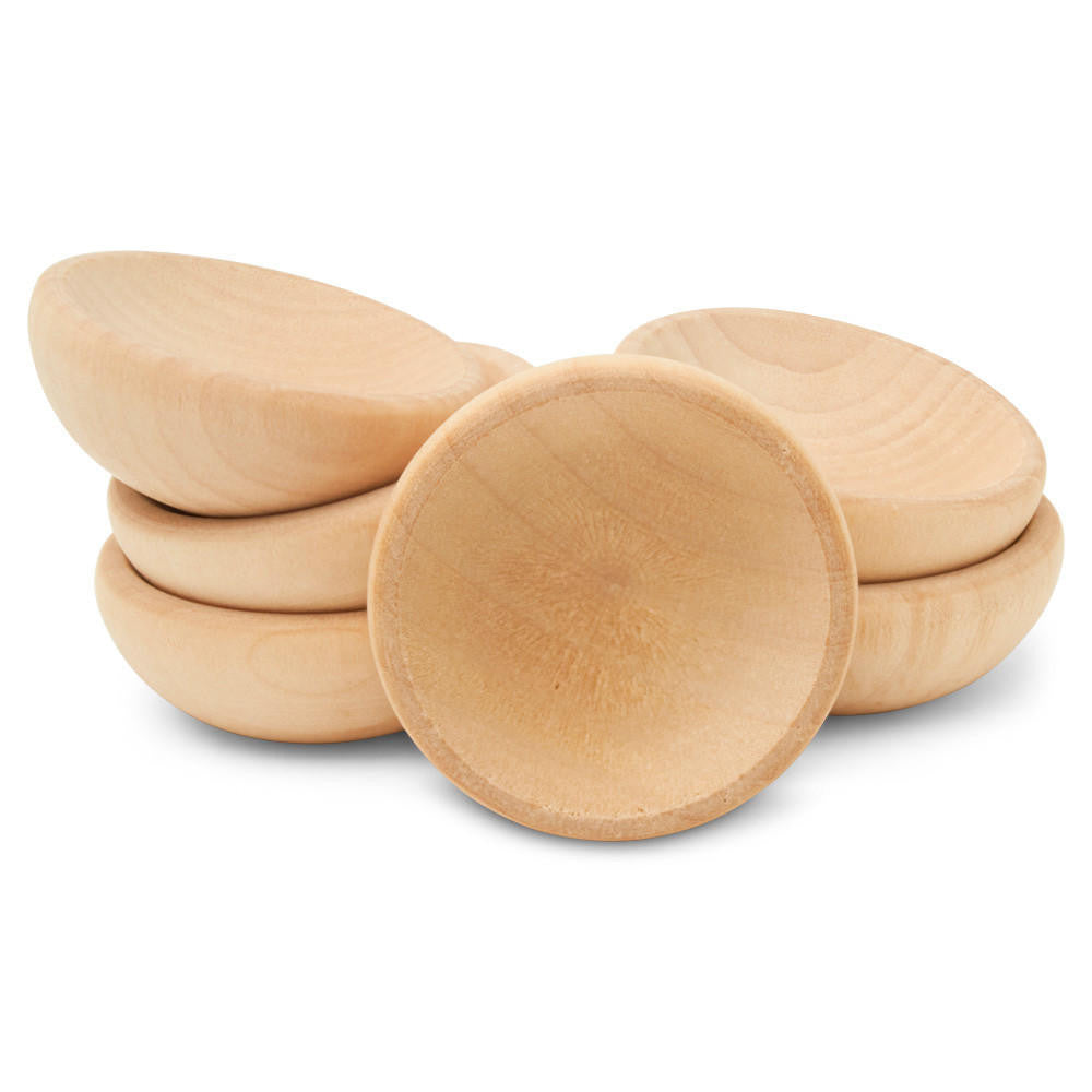 Wooden Mini Bowl,1-1/2"