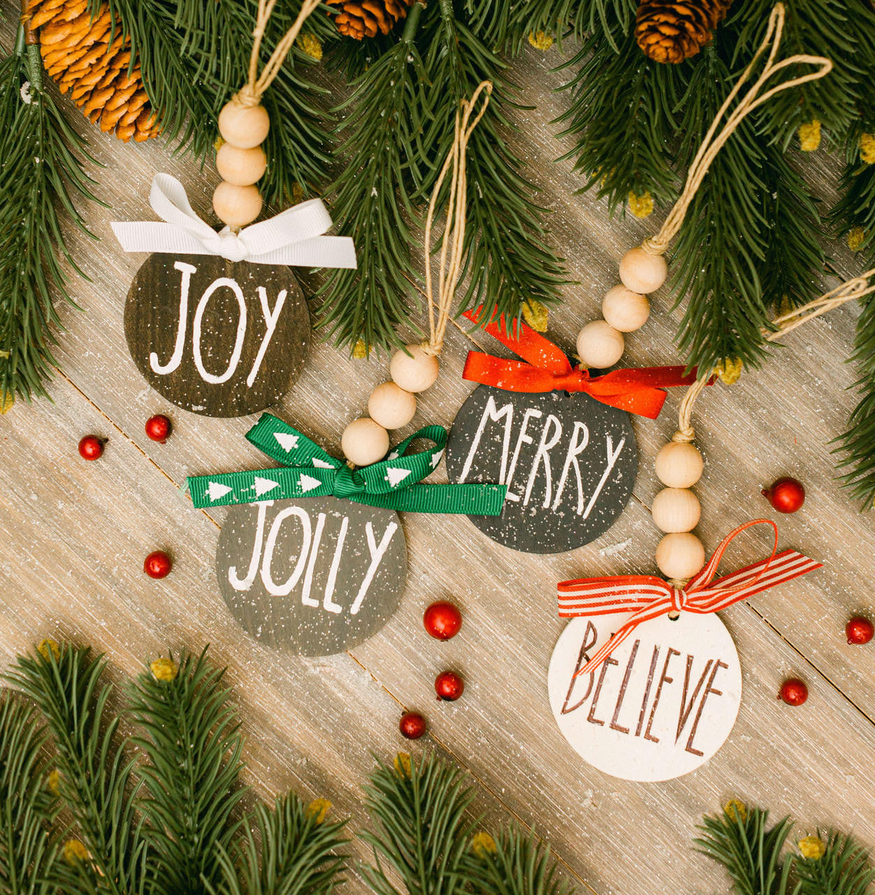 Wooden Ornament Cutout, 2-1/2"