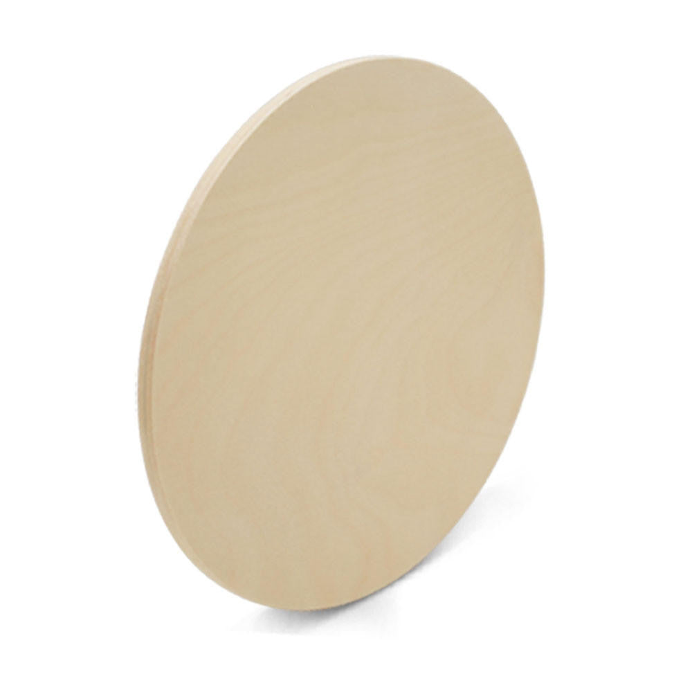 Wooden Oval Cutout