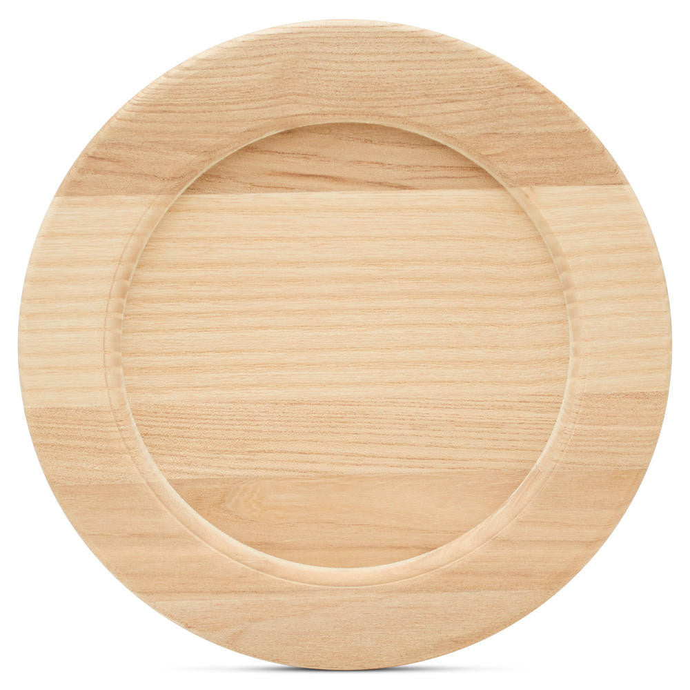 Woodpeckers Crafts Wooden Plate 7-1/5”
