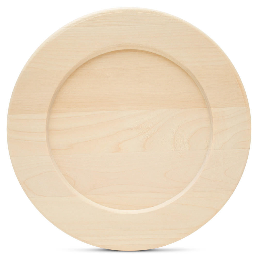 Woodpeckers Crafts Wooden Plate 9”