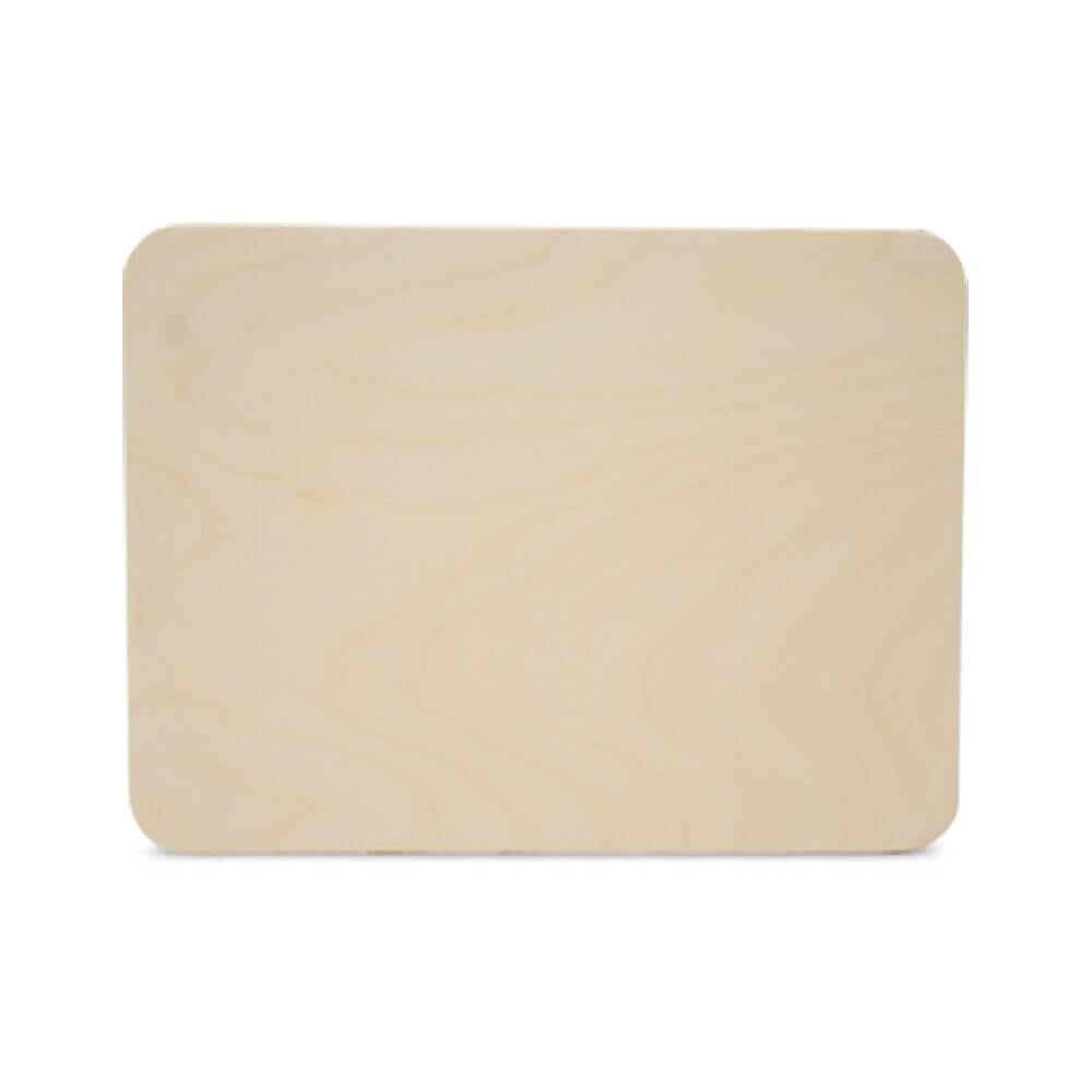 Woodpeckers Crafts Wooden Rounded Rectangle Plaque, 16" x 12" x 1/4"