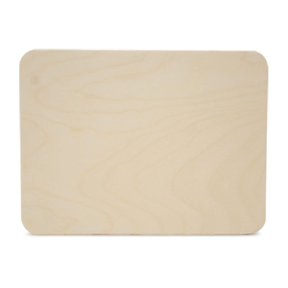 Woodpeckers Crafts Wooden Rounded Rectangle Plaque, 18" x 13-1/2" x 1/4"