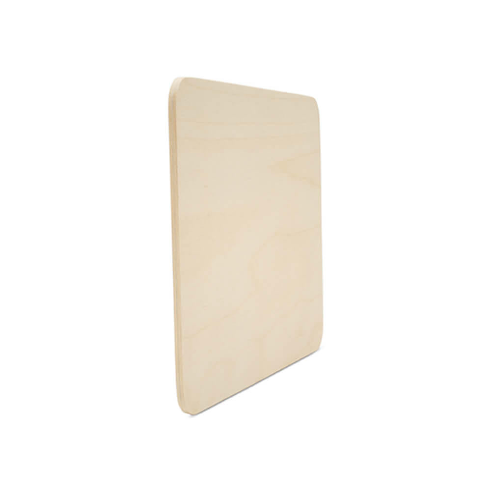 Woodpeckers Crafts Wooden Rounded Square Plaque, 16”