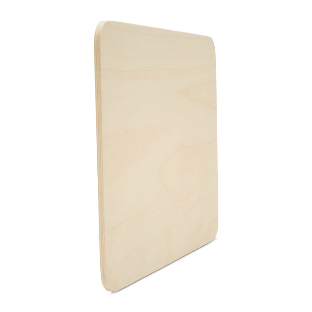 Woodpeckers Crafts Wooden Rounded Square Plaque, 18”