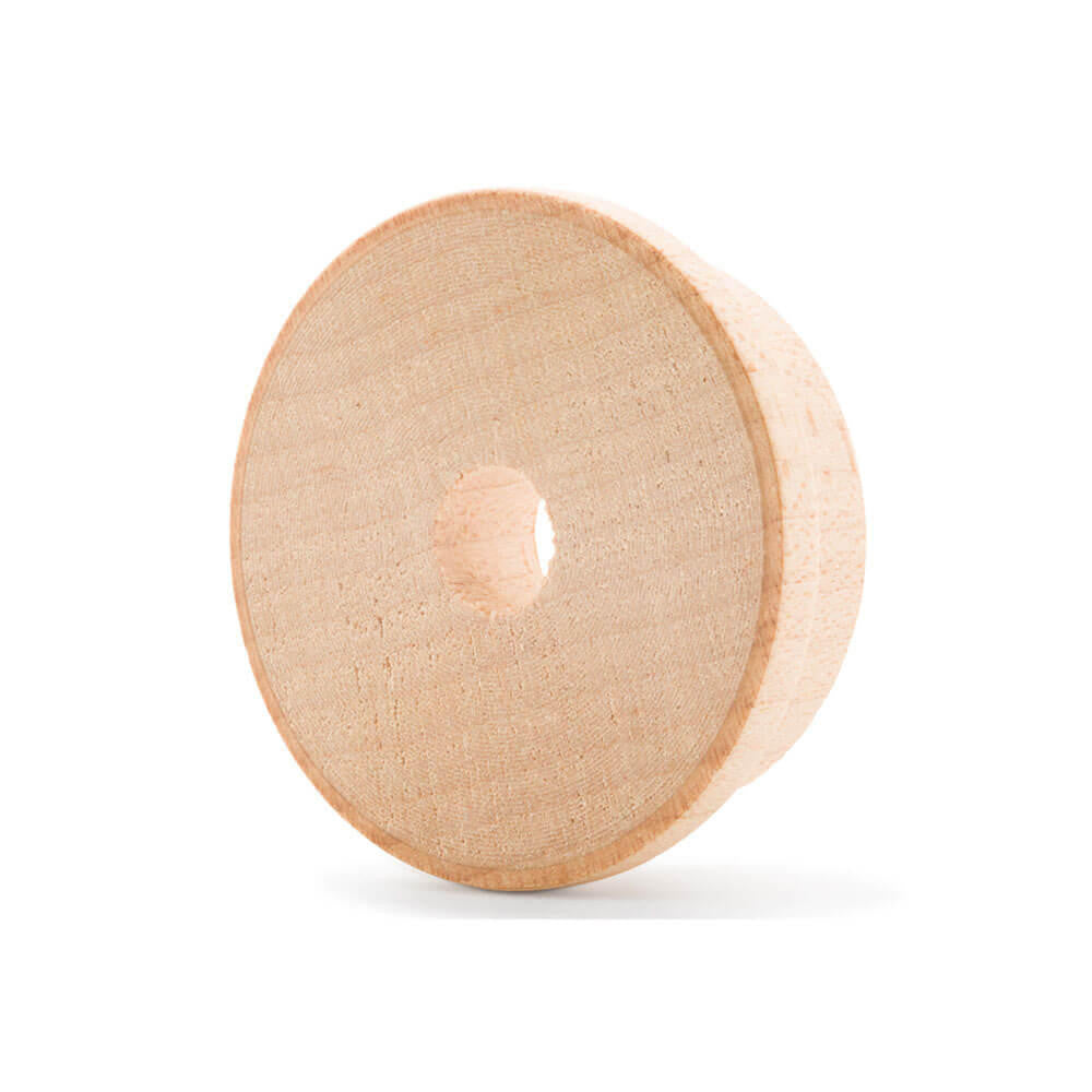 Woodpeckers Crafts Wooden Train Wheel, 2-1/4"