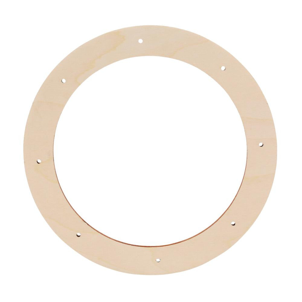 Woodpeckers Crafts Wooden Wreath Form, 10-1/2”