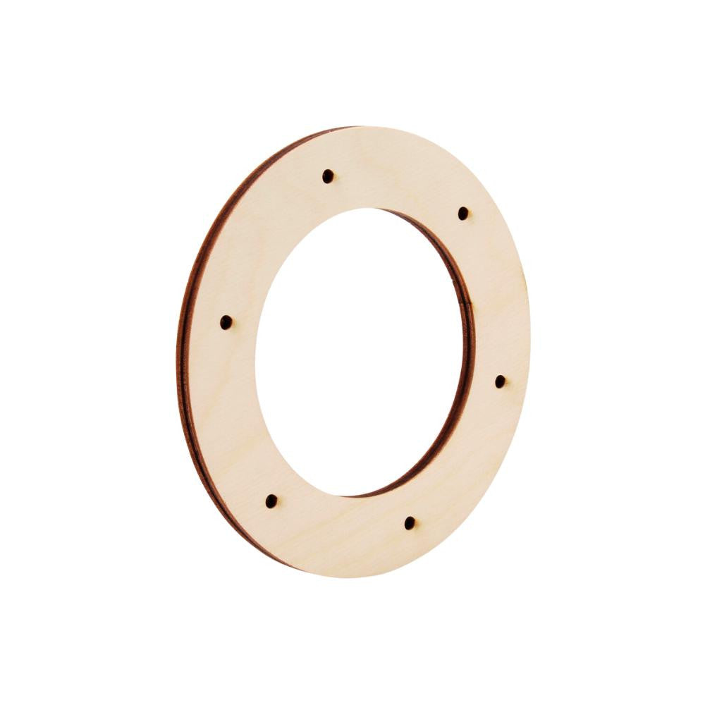 Woodpeckers Crafts Wooden Wreath Form, 5-1/2”