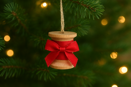 Wooden Thread Spools For Crafts