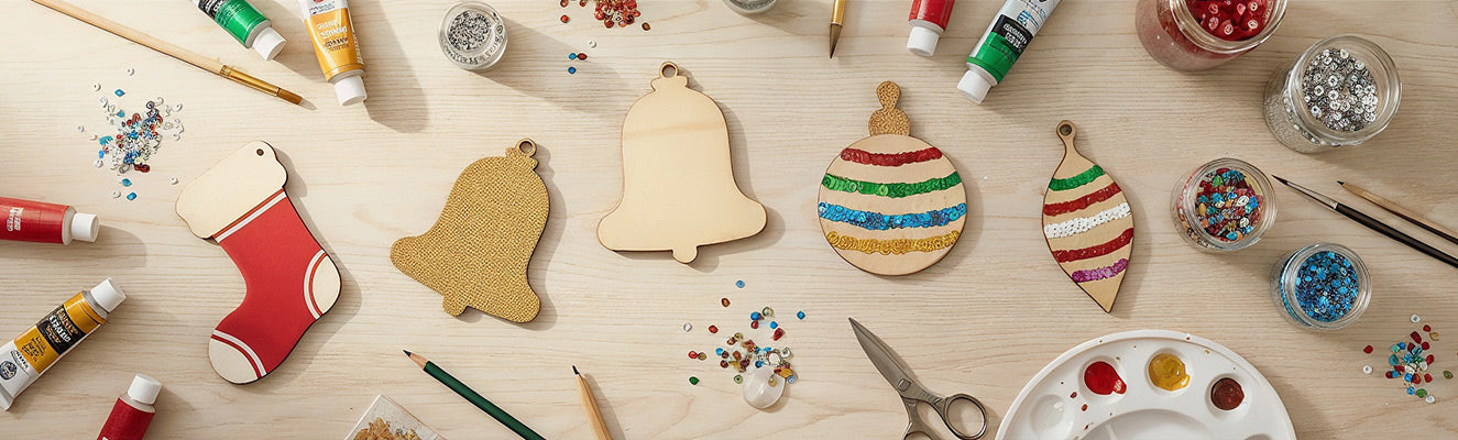 DIY Wooden Christmas Ornaments