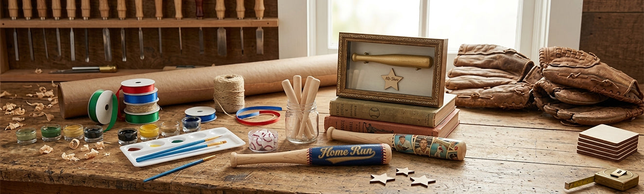 Mini Baseball Bats For Crafts