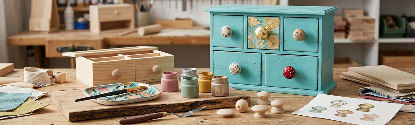 Wooden Knobs For Crafts