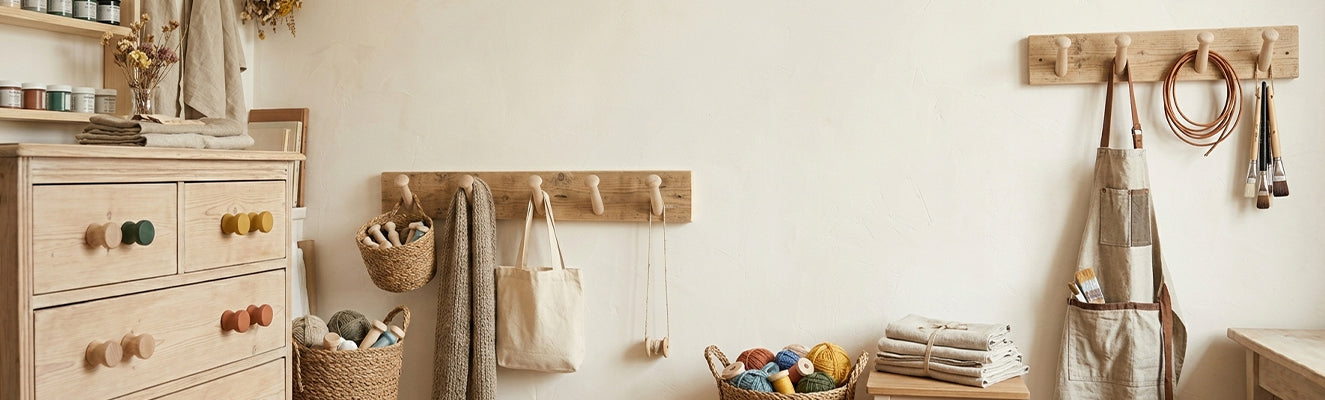 Wooden Pegs For Crafts & Decor