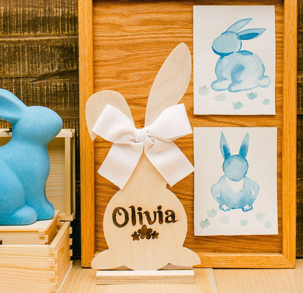 Wooden Bunny Cutouts