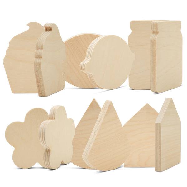 Chunky Wood Cutouts