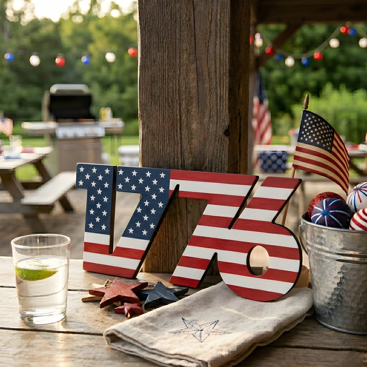 1776 Cutout, 12"