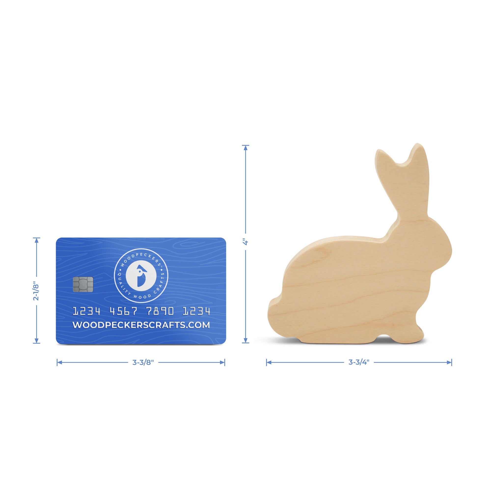 Chunky Rabbit Cutout