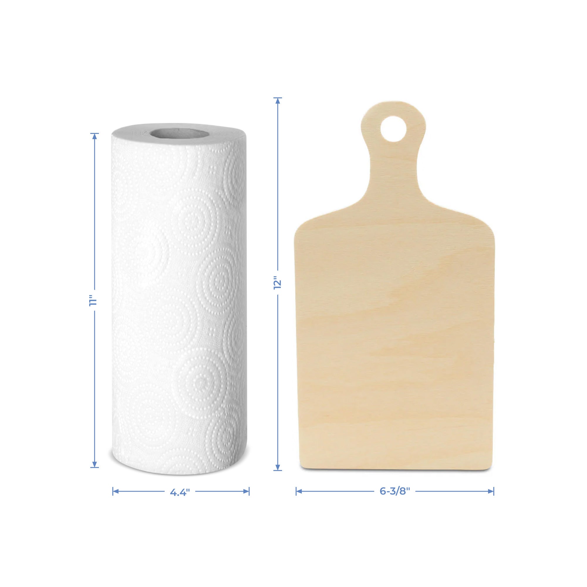 12" Cutting Board Shape With Handle