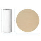 Woodpeckers Crafts 11" Circle Wooden Cutout, 3/4" Thick 