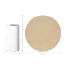 Woodpeckers Crafts 15" Circle Wood Cutout, 1/8" Thick 