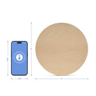 Woodpeckers Crafts 9" Circle Wooden Cutout, 3/4" Thick 