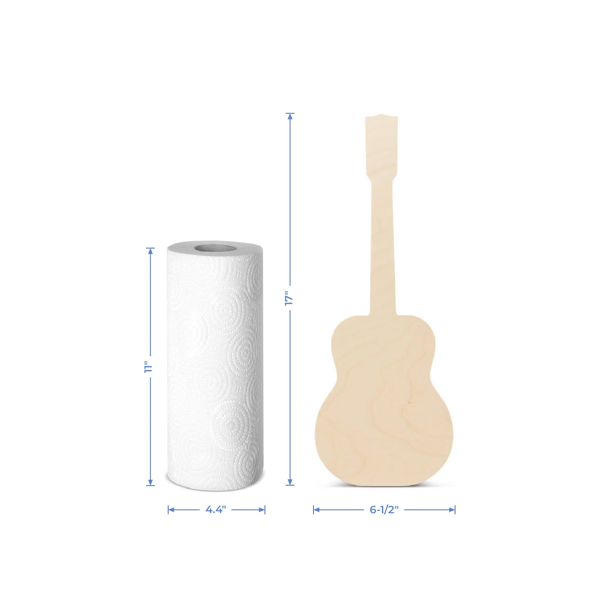 17” Unfinished Guitar Cutout