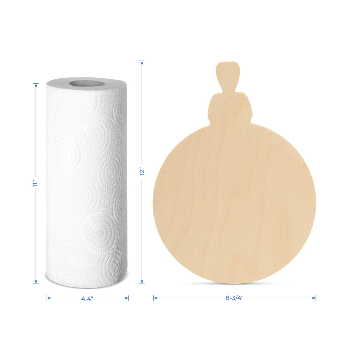 Christmas Ornament Cutout 12" x 8-3/4"