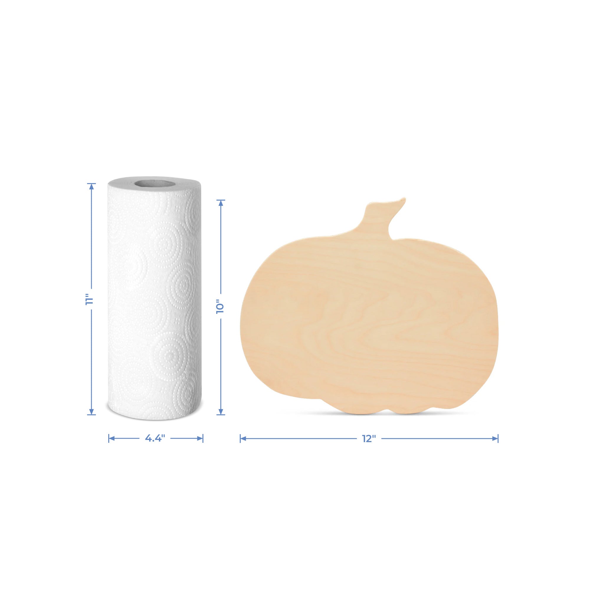 Wooden Pumpkin Cutout (5"- 14")